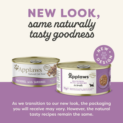 Applaws Cat Can Mackerel With Sardine70g