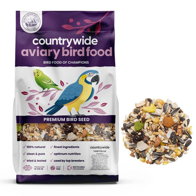 Countrywide VAM Parrot - Low Sunflower 12.5kg