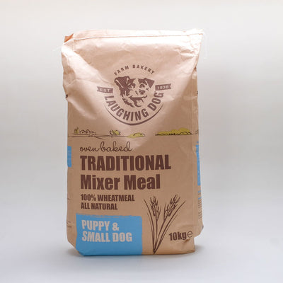 Laughing Dog Pup & Sml Dog Oven Baked Mixer Meal 10kg