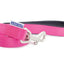 Viva Nylon Padded Snap Lead Pink 25mm X1.8m