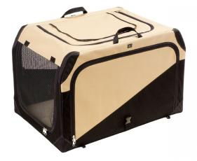 Hunter Transport Box Tan/black Small 61x46x43cm