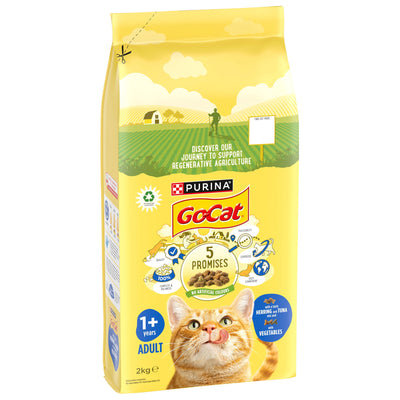 Go-Cat Adult Cat With Herring Tuna & Vegetables 2kg
