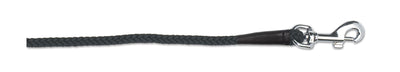 Viva Nylon Rope Snap Lead Black 10mm x1.7m