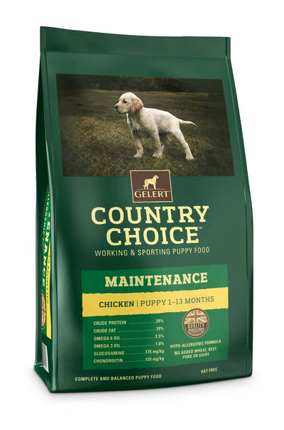 Gelert Country Choice Maintenance Puppy 12kg