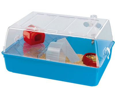 Mini Duna Hamster Cage Mixed Colours 55x39x27cm