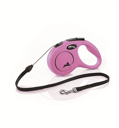 Flexi New Classic Cord S Pink 5m 1-12kg