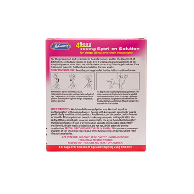 4fleas Spot-on Large Dog 2 Vial Pack