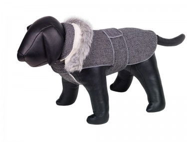 Nobby Grisa Dog Coat Black/white 48cm