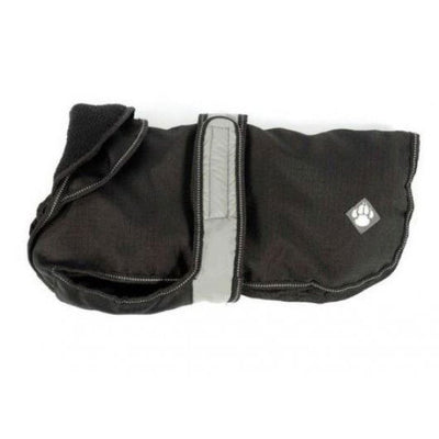 2 In 1 Grey/Black Dog Coat 30cm (12")