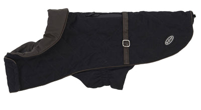 Buster City Dog Coat Black XXSml