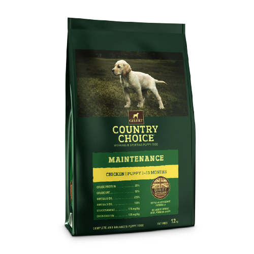Gelert Country Choice Maintenance Puppy 2kg