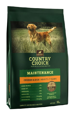 Gelert Country Choice Maintenance Chicken & Rice 2kg