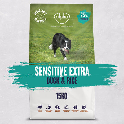 Alpha Sensitive Extra With Duck & Rice 15kg