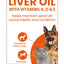 Vetzyme Dog Pure Cod Liver Oil Supplement 150ml