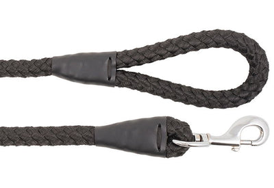 Heritage Nylon Rope Lead Black 20mm X1.07m