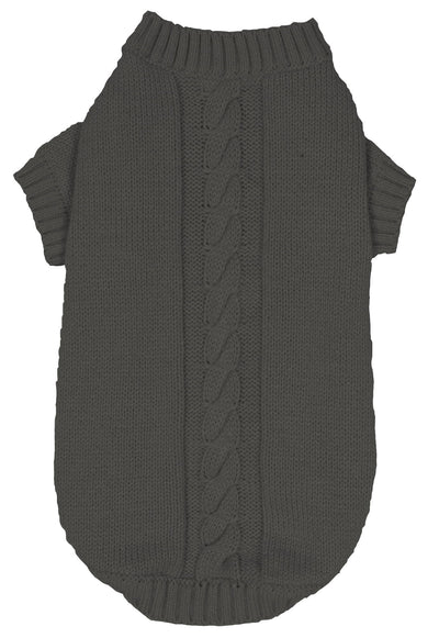 Banbury & Co Knitted Dog Jumper Grey Xsml