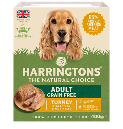 Harringtons Wet Turkey & Potato 400g