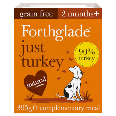 Forthglade Adult GF Just 90% Turkey 395g