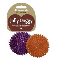 Jolly Doggy Catch & Play Spikey Ball 8cm