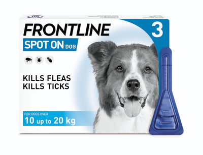 Frontline Spot On Med Dog 10-20kg 3 Pipettes