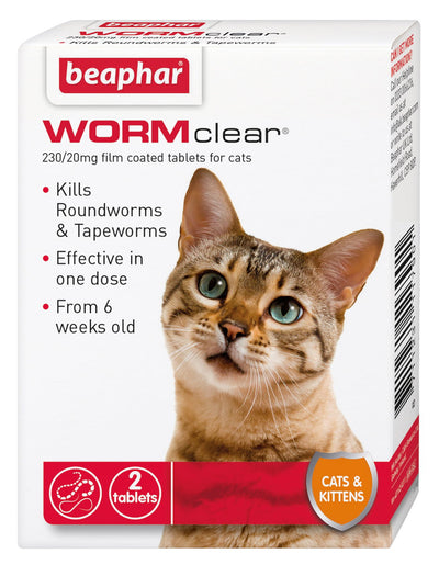 Beaphar Wormclear Cat 2 Tablets