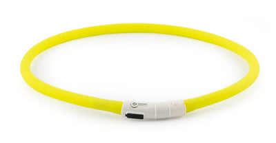 Usb Rechargeable Night Time Safety Halo Yellow 70cm