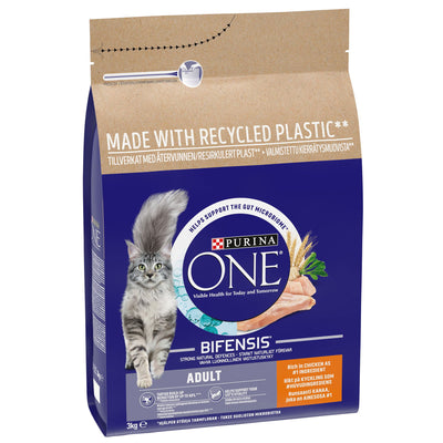 Purina One Adult Rich In Chicken & Whole Grains 3kg