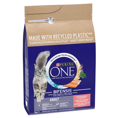 Purina One Adult Rich In Salmon & Whole Grains 3kg