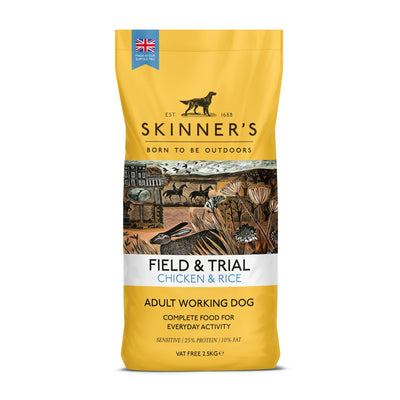 Skinners Field & Trial Chicken & Rice 2.5kg
