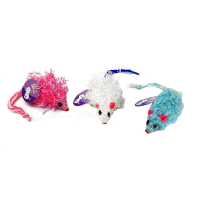 Classic Curly Cutie Mice 18pc x1
