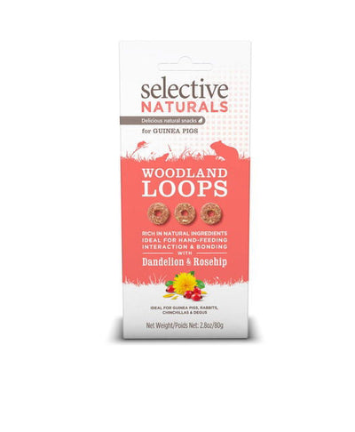 Naturals Woodland Loops G/Pigs - Dandelion&Rosehip 80g