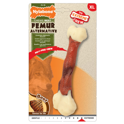 Nylabone Extreme Chew Femur Beef Xtra Large