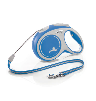 Flexi New Comfort Cord M Blue 8m 1-20kg (26ft 1-44lbs)