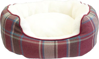 Pet Brands Christmas Oval Bed Medium/large