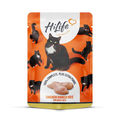 Hilife Natural Cat Pch Chicken Dinner In Jelly 70g