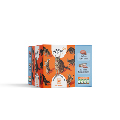 Hilife Natural Cat Pch The Big Tuna One In Jelly 32x70g
