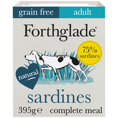 Forthglade Adult GF Comp Sardines Sweet Potato & Veg 395g