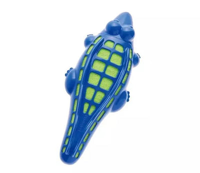 Petstages Gummy Plush Gator Lg