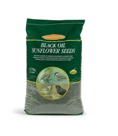 J&j Black Oil Sunflower Seeds 750g