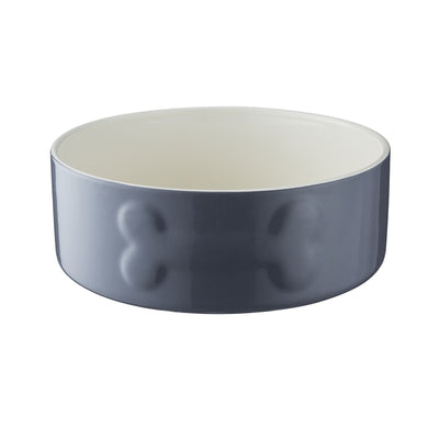 Mason Cash Colour Mix Dog Bowl Grey 20cm