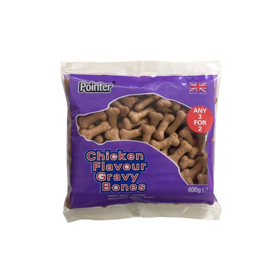 Pointer Chicken Gravy Bones 400g