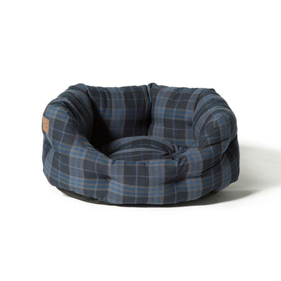 Lumberjack Navy/grey Deluxe Slumber Bed 45cm (18")