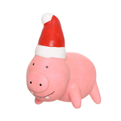 Festive Latex Grunting Muddy Pig