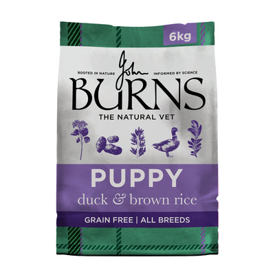 Burns Puppy Free From Duck & Potato 6kg
