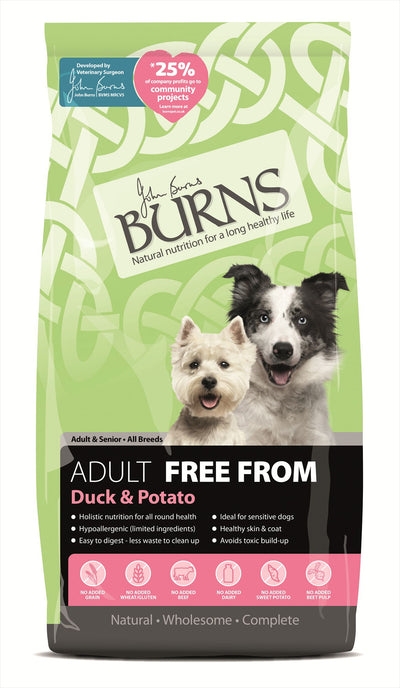 Burns Sensitive Grain Free Duck & Potato 12kg