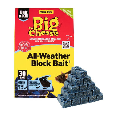 The Big Cheese All Weather Block Bait Pk30