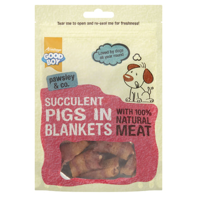 Good Boy Pawsley & Co Succulent Pigs In Blankets 80g