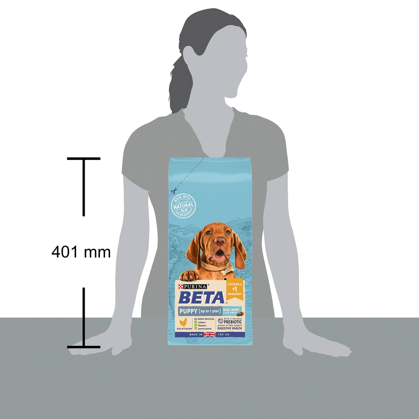 Beta Puppy Dry Dog Food With Chicken 2kg