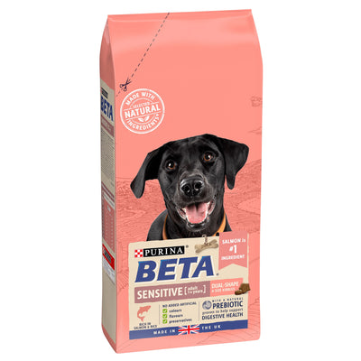 Beta Adult Sensitive Dry Dog Food With Salmon 2kg