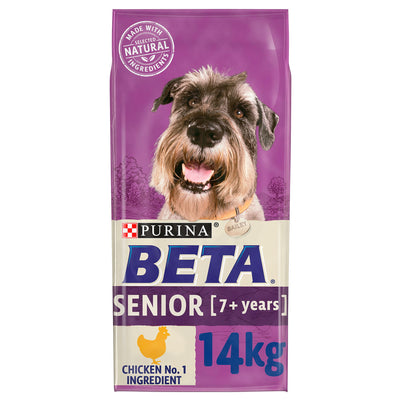 Beta Senior Dry Dog Food With Chicken 14kg